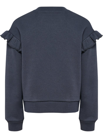 HUMMEL Loose Flair Sweatshirt Bee Kind (ombre blue)