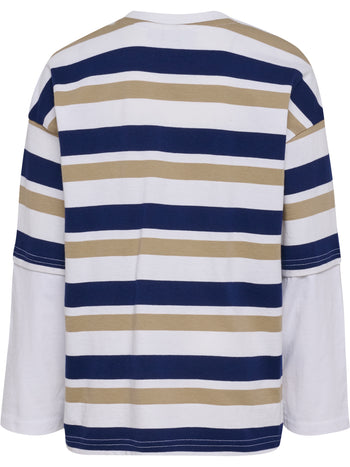 HUMMEL Silly T-Shirt L/S Kind (medieval blue)