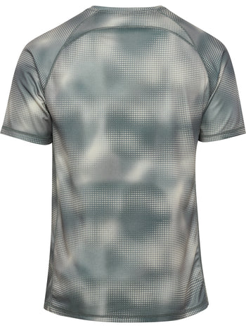 HUMMEL Momentum AOP T-Shirt L/S (ultimate gray)