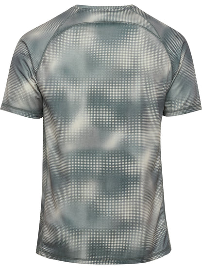 HUMMEL Momentum AOP T-Shirt L/S (ultimate gray)