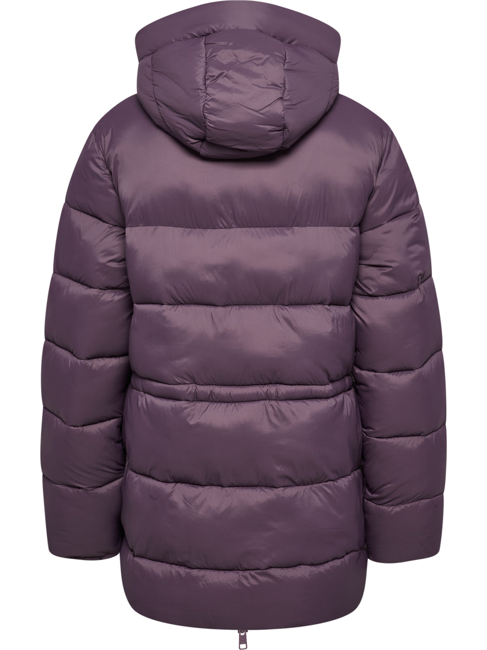 HUMMEL Mid Lenght Puffer Jacket Damen (black plum)