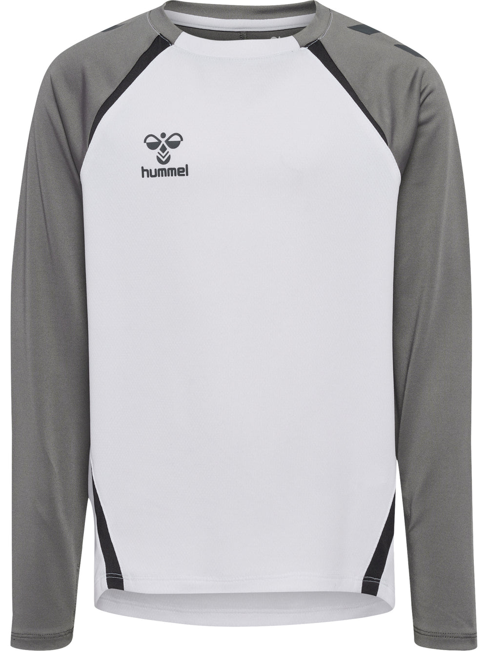 HUMMEL Lead 2.0 Crew Sweat Kind (white/steel gray)