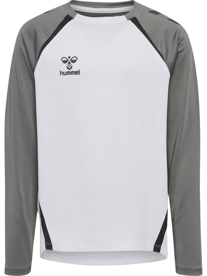 HUMMEL Lead 2.0 Crew Sweat Kind (white/steel gray)