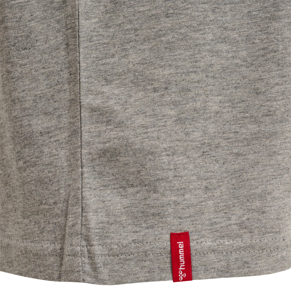HUMMEL Red Basic T-Shirt S/S (grey melange)