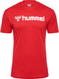 HUMMEL Logo Jersey S/S Unisex Rot