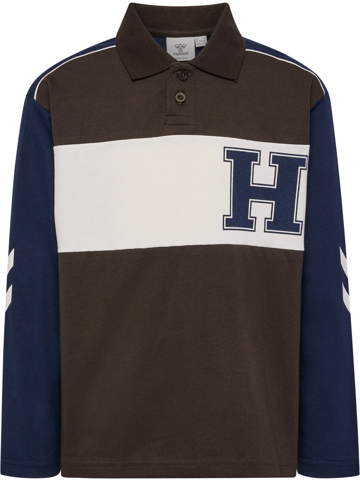 HUMMEL Robin Jersey Polo L/S Kind (turkish coffee)