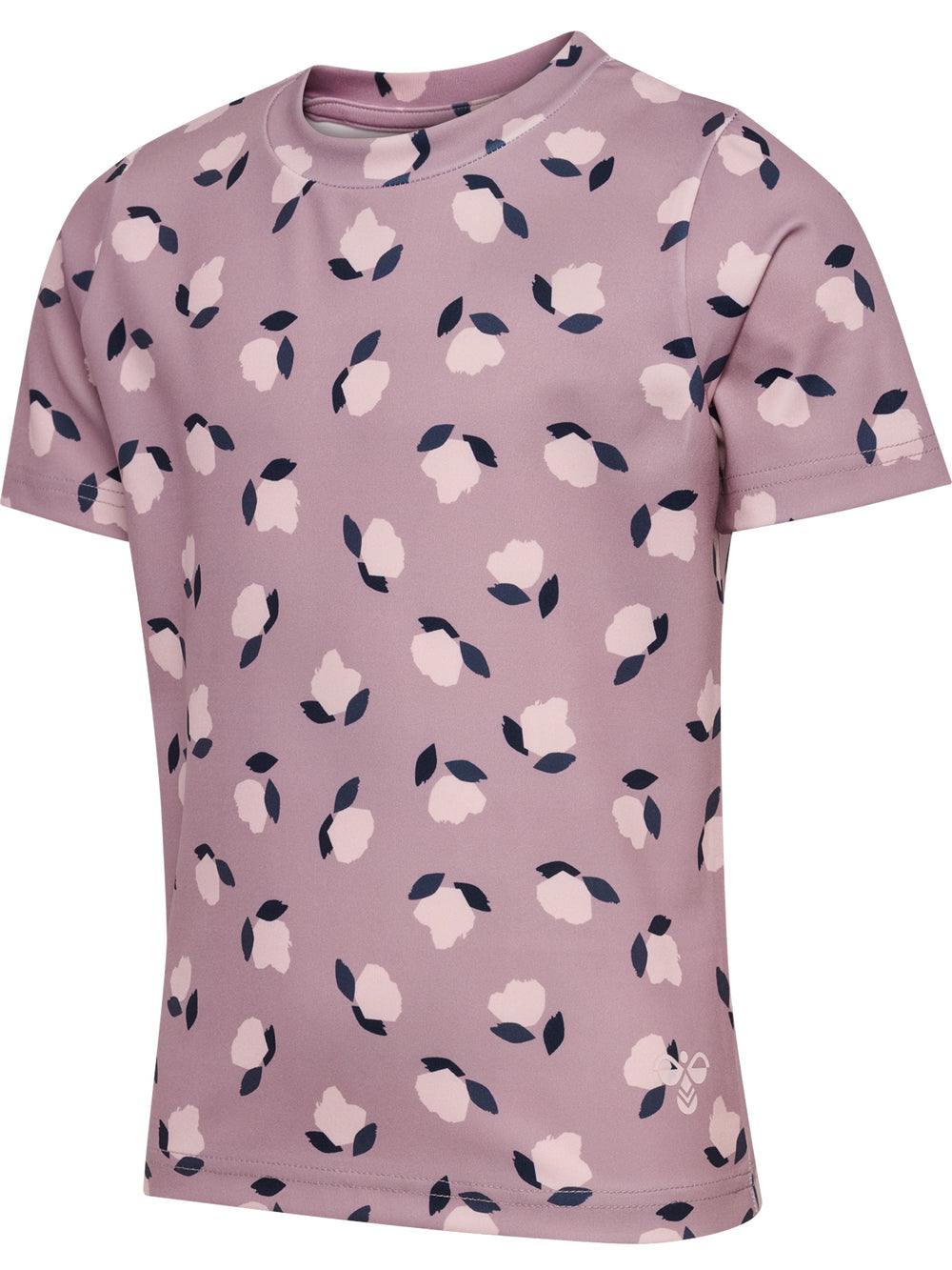 HUMMEL Fitted AOP Gym T-Shirt S/S Kind (sea fog)