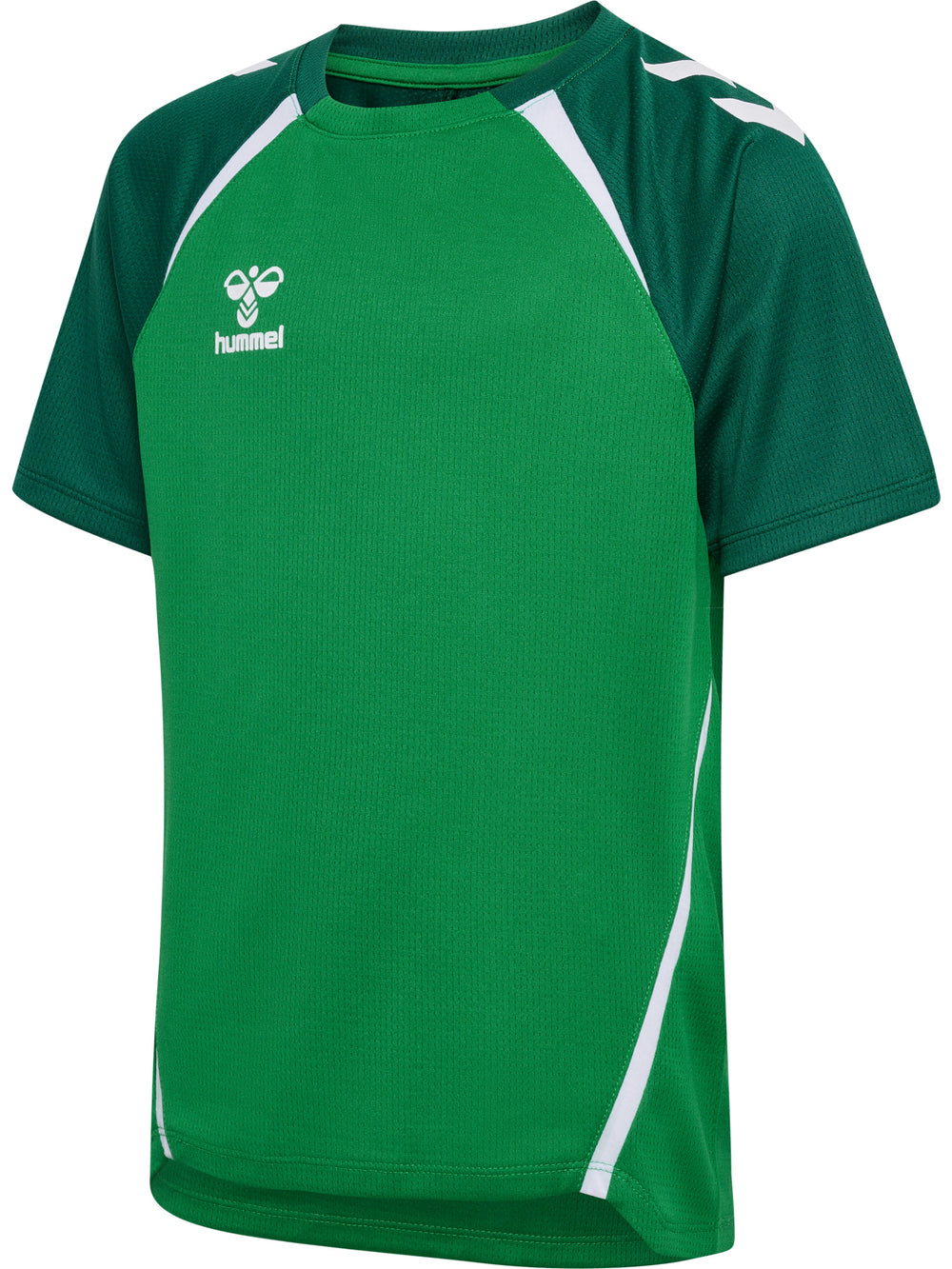 HUMMEL Lead 2.0 Jersey S/S Kind (jelly bean/evergreen)