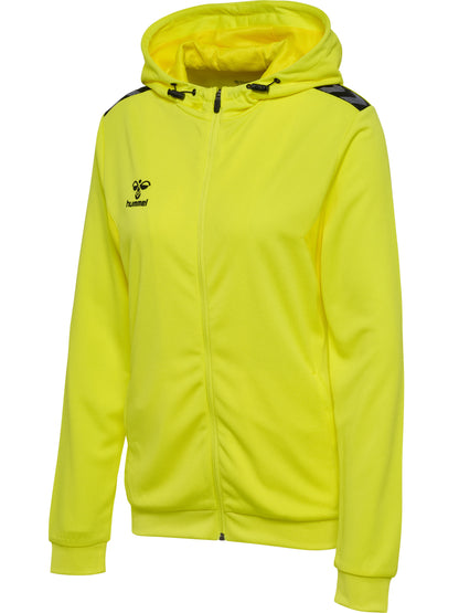 HUMMEL Authentic PL Zip Hoodie Damen (blazing yellow)