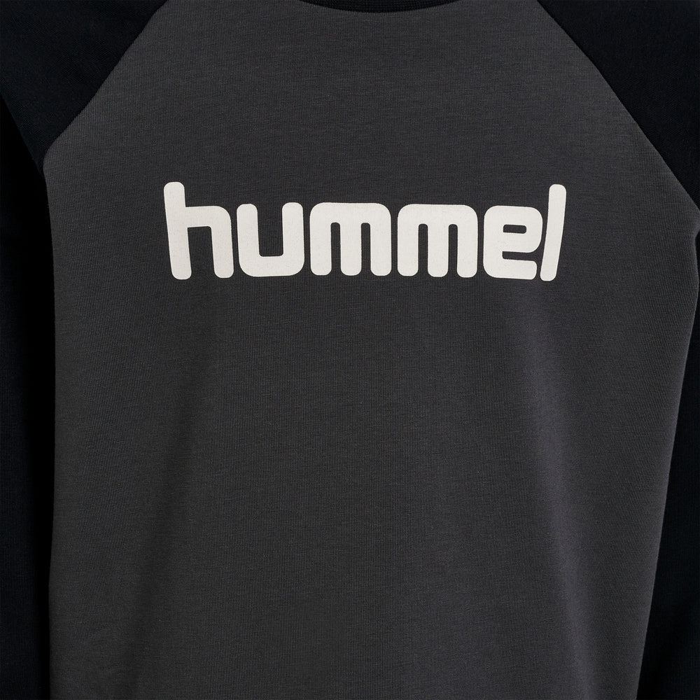 HUMMEL Boys T-Shirt L/S Kind (asphalt)