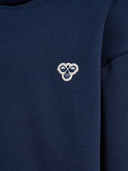 HUMMEL Loose Hoodie Bee Kind (dress blues)