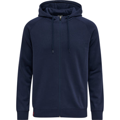 HUMMEL Red Classic Zip Hoodie (marine)