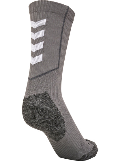 HUMMEL Pro Training Socks Low (steel gray/white)