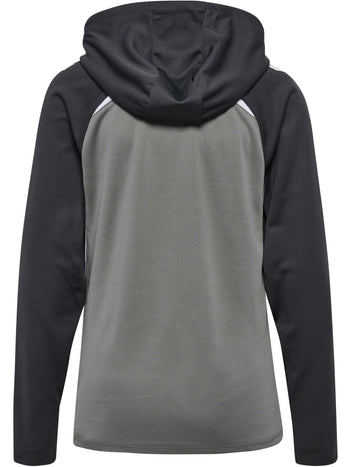 HUMMEL Lead 2.0 Zip Hoodie Damen (steel gray/asphalt)