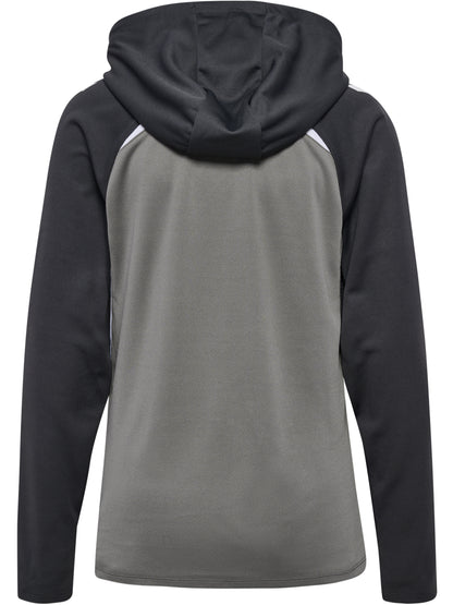 HUMMEL Lead 2.0 Zip Hoodie Damen (steel gray/asphalt)