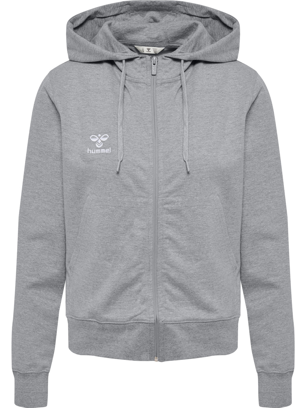 HUMMEL Go 2.0 Zip Hoodie Damen (grey melange)