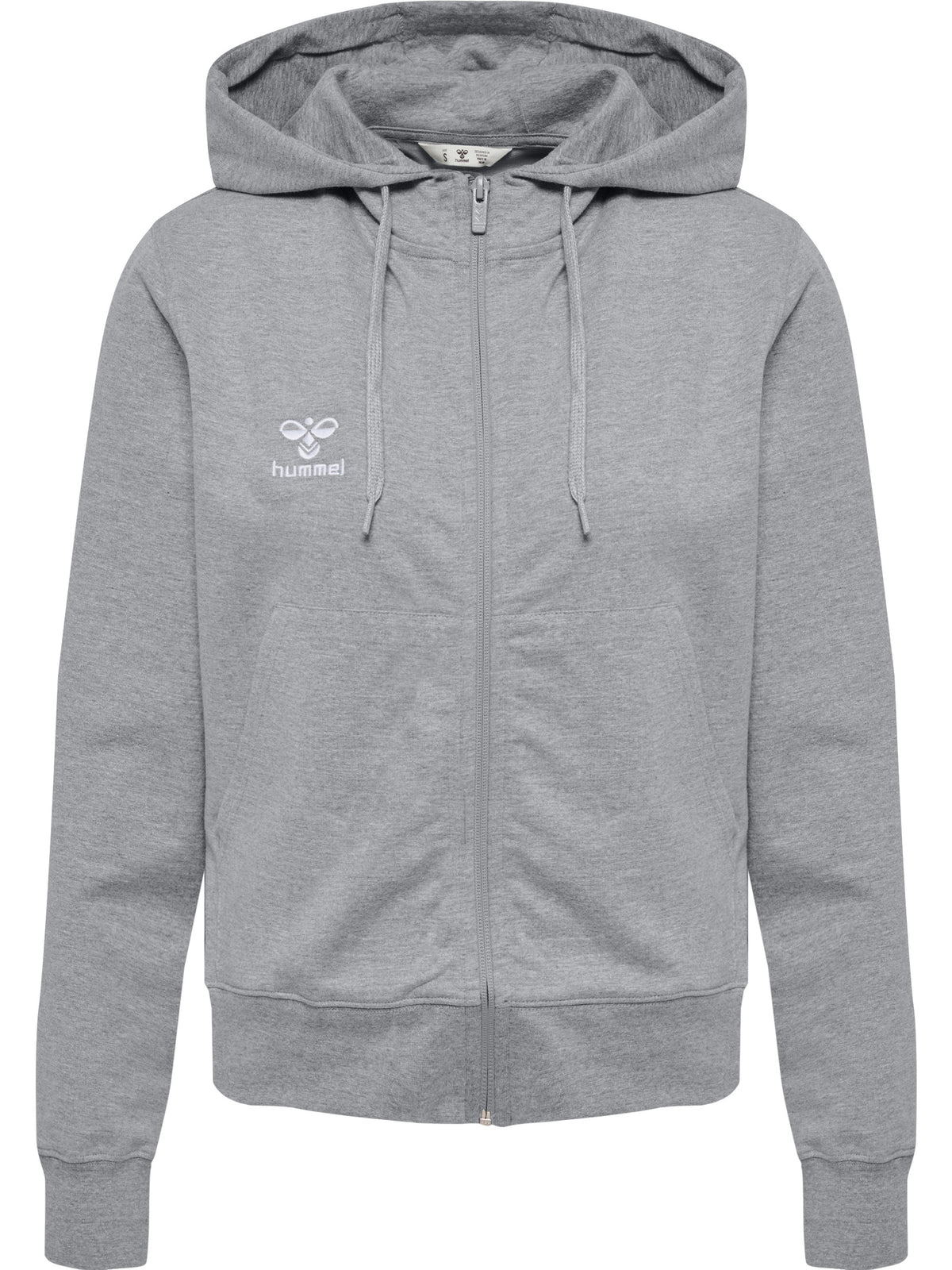 HUMMEL Go 2.0 Zip Hoodie Damen (grey melange)