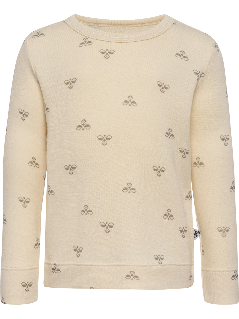 HUMMEL Mini Wool T-Shirt L/S Kind (whitecap gray)
