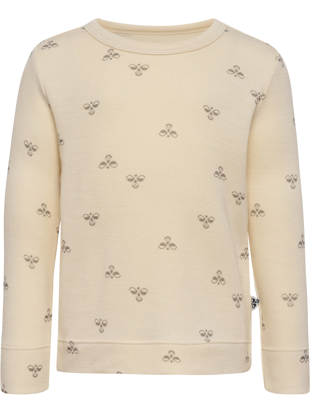HUMMEL Mini Wool T-Shirt L/S Kind (whitecap gray)
