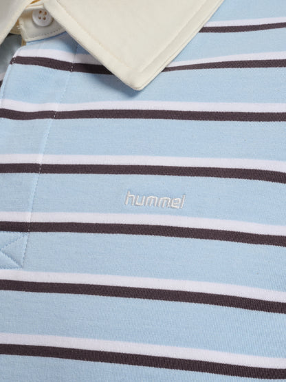 HUMMEL I-D Polo L/S (floaty blue)