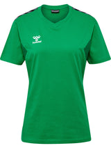 HUMMEL Authentic Co T-Shirt S/S Damen Grün