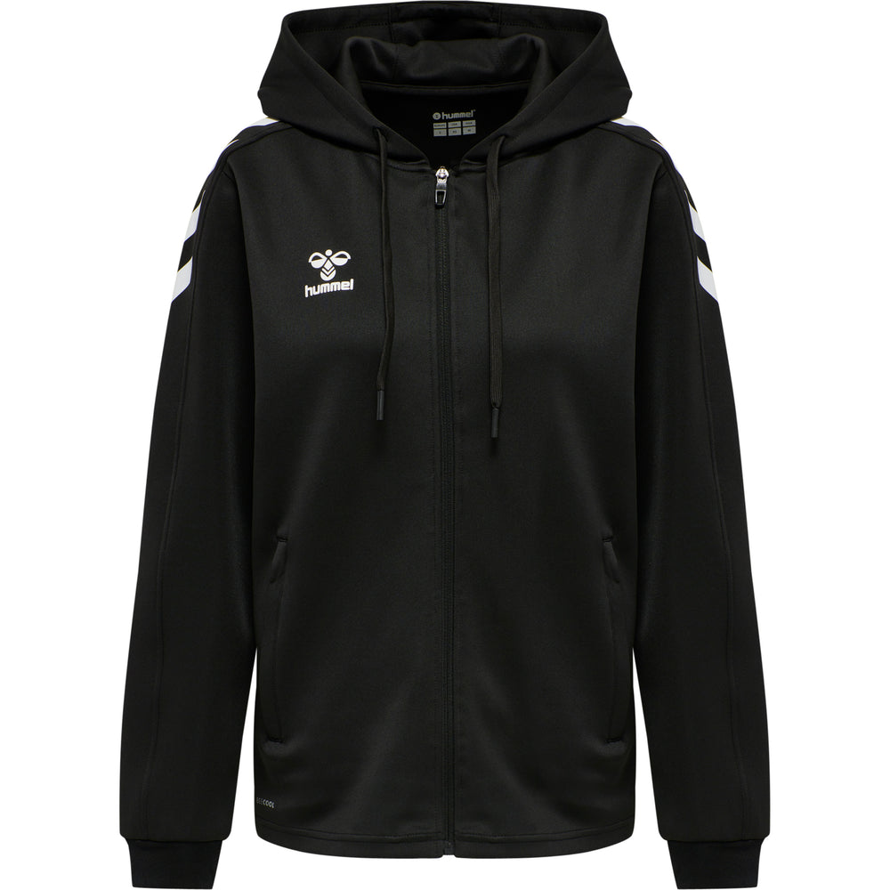 HUMMEL Core XK Poly Zip Hood Sweat Woma Damen (black)