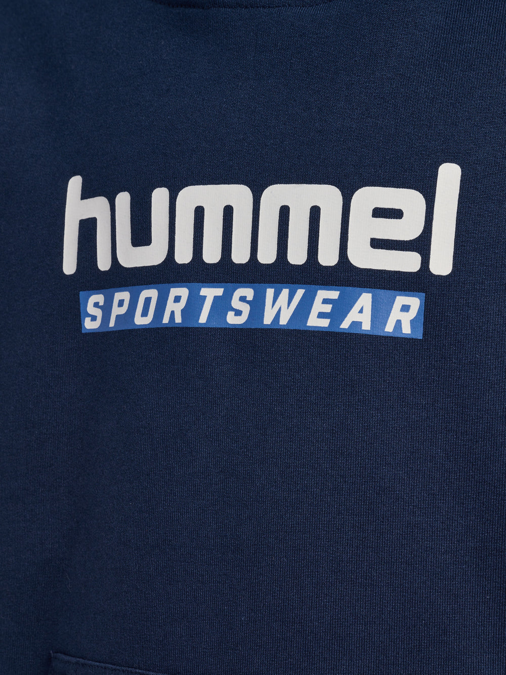 HUMMEL Logo Hoodie Kind (dress blues)