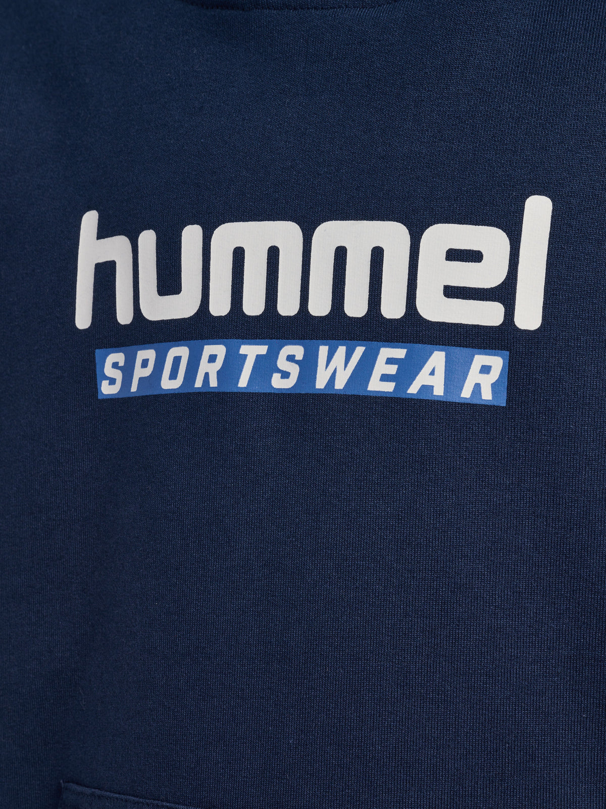 HUMMEL Logo Hoodie Kind (dress blues)