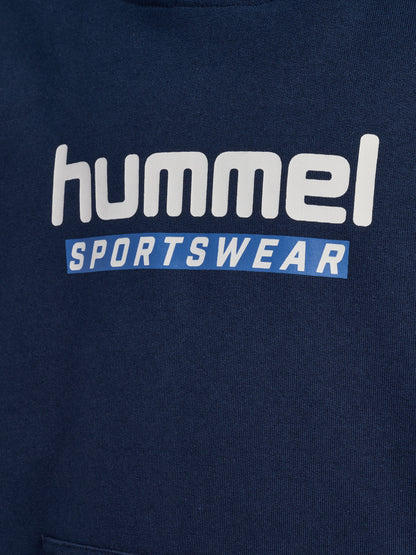 HUMMEL Logo Hoodie Kind (dress blues)