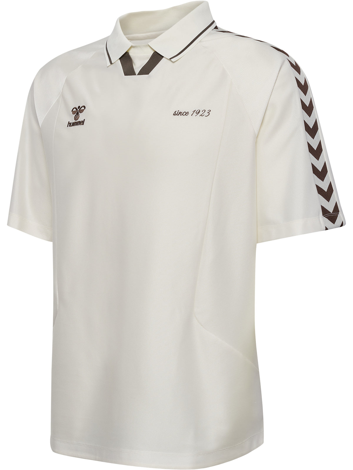 HUMMEL Root Soccer Jersey S/S (cannoli cream)