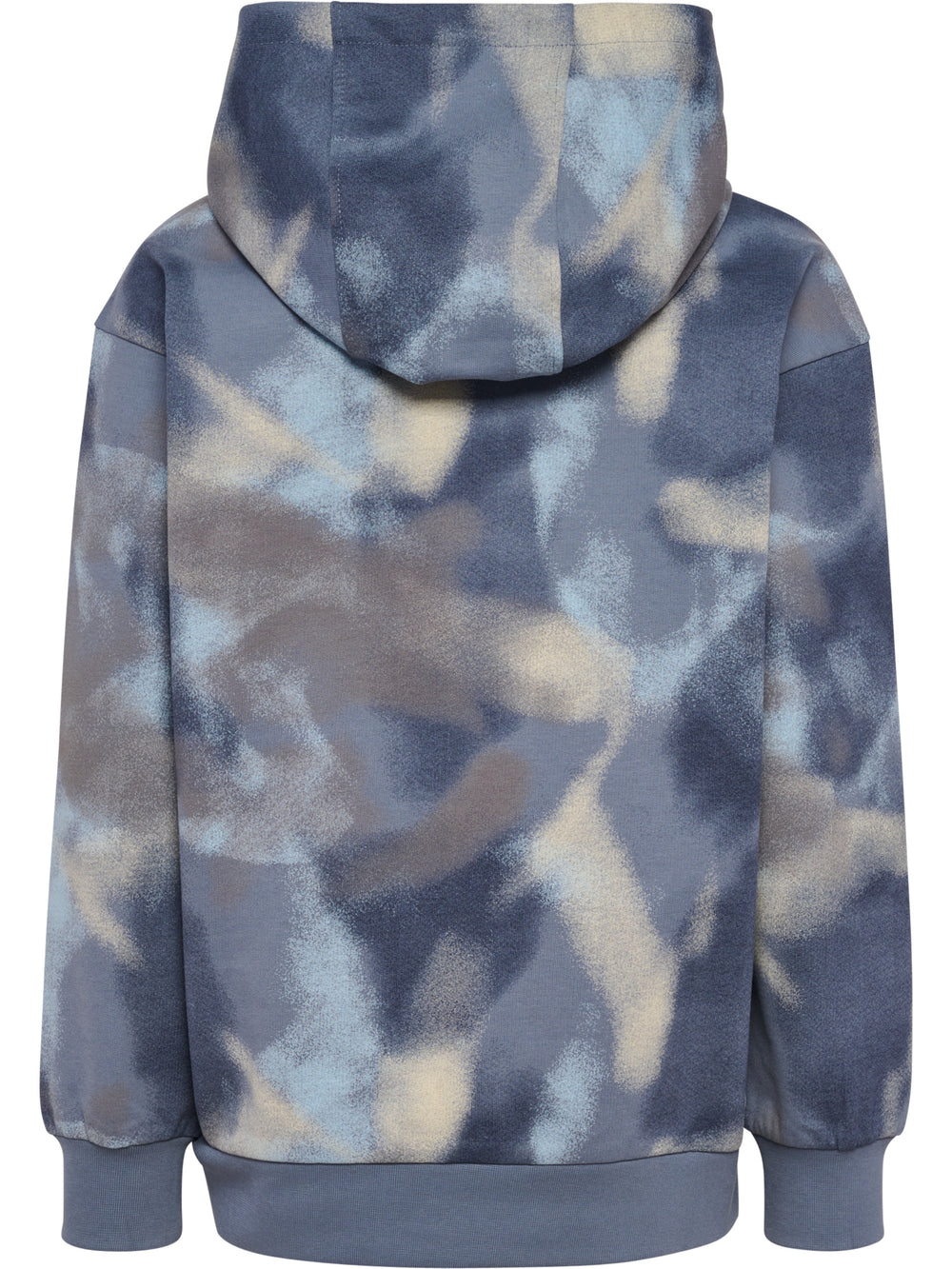 HUMMEL Loose AOP Hoodie Bee Kind (flint stone)