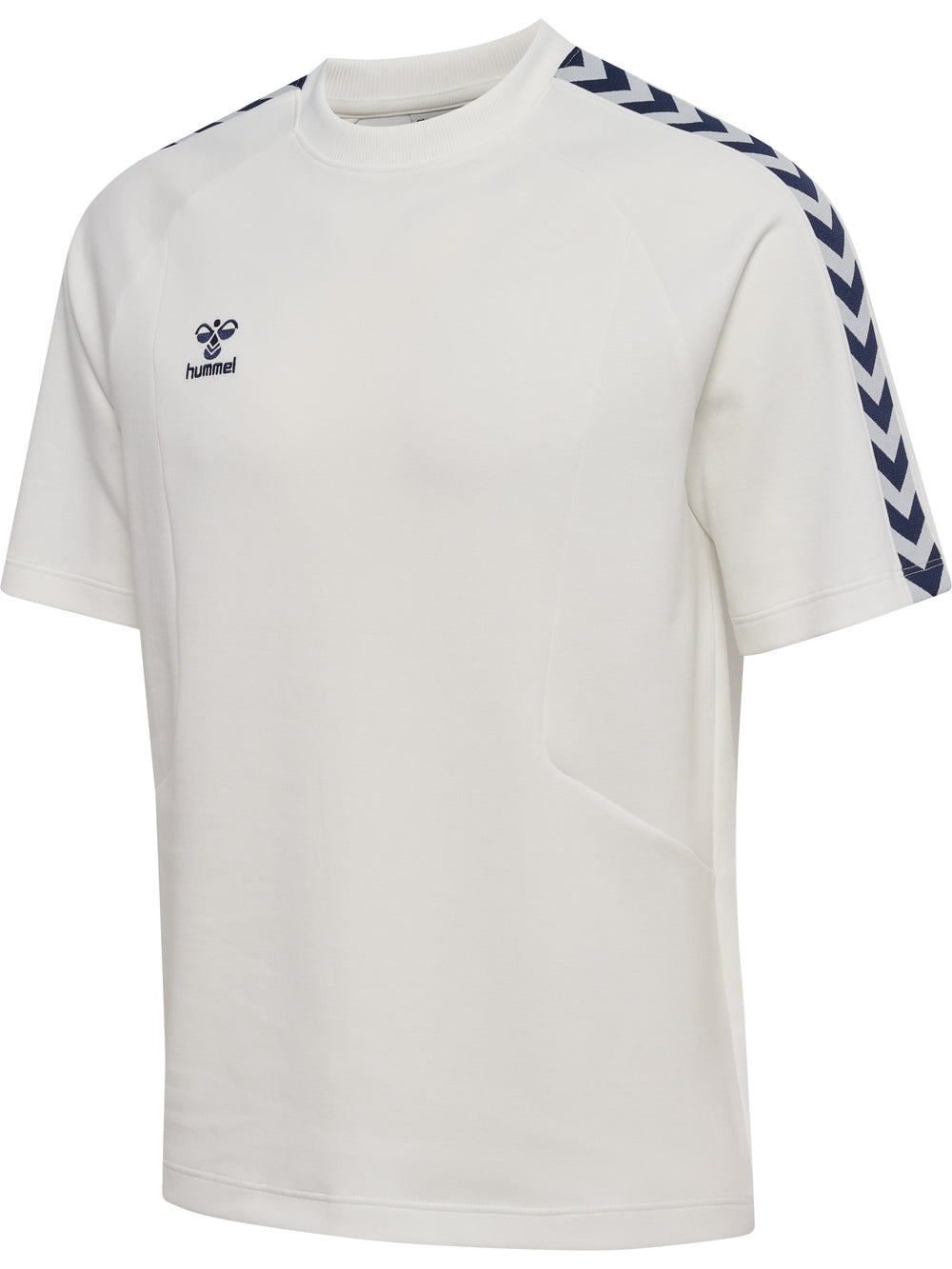 HUMMEL Root T-Shirt S/S (blanc de blanc/marine)
