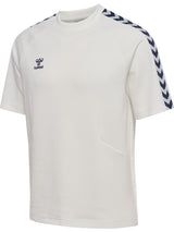 HUMMEL Root T-Shirt S/S (blanc de blanc/marine)