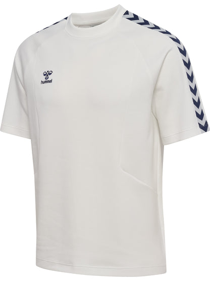 HUMMEL Root T-Shirt S/S (blanc de blanc/marine)