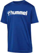 HUMMEL Logo Jersey S/S Kind (true blue)