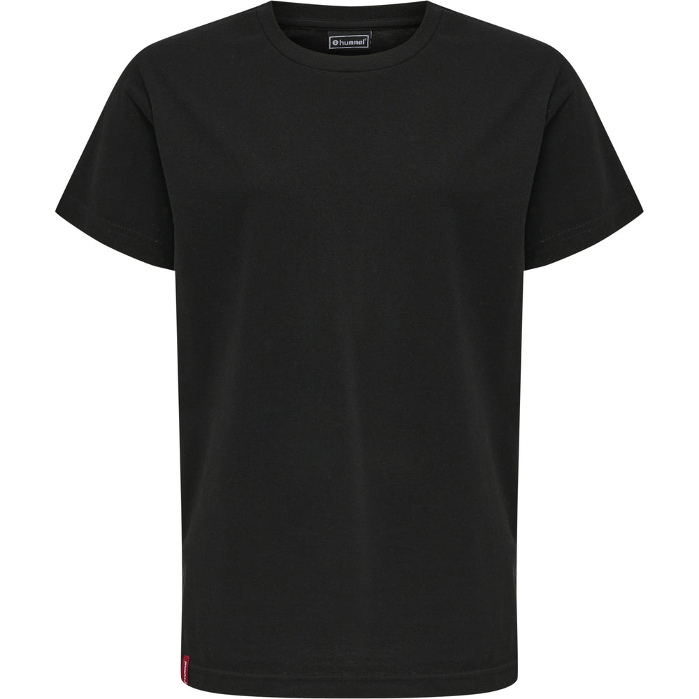 HUMMEL Red Basic T-Shirt S/S Unisex Kind Schwarz