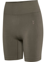 HUMMEL Flow Short Tights Damen (major brown)