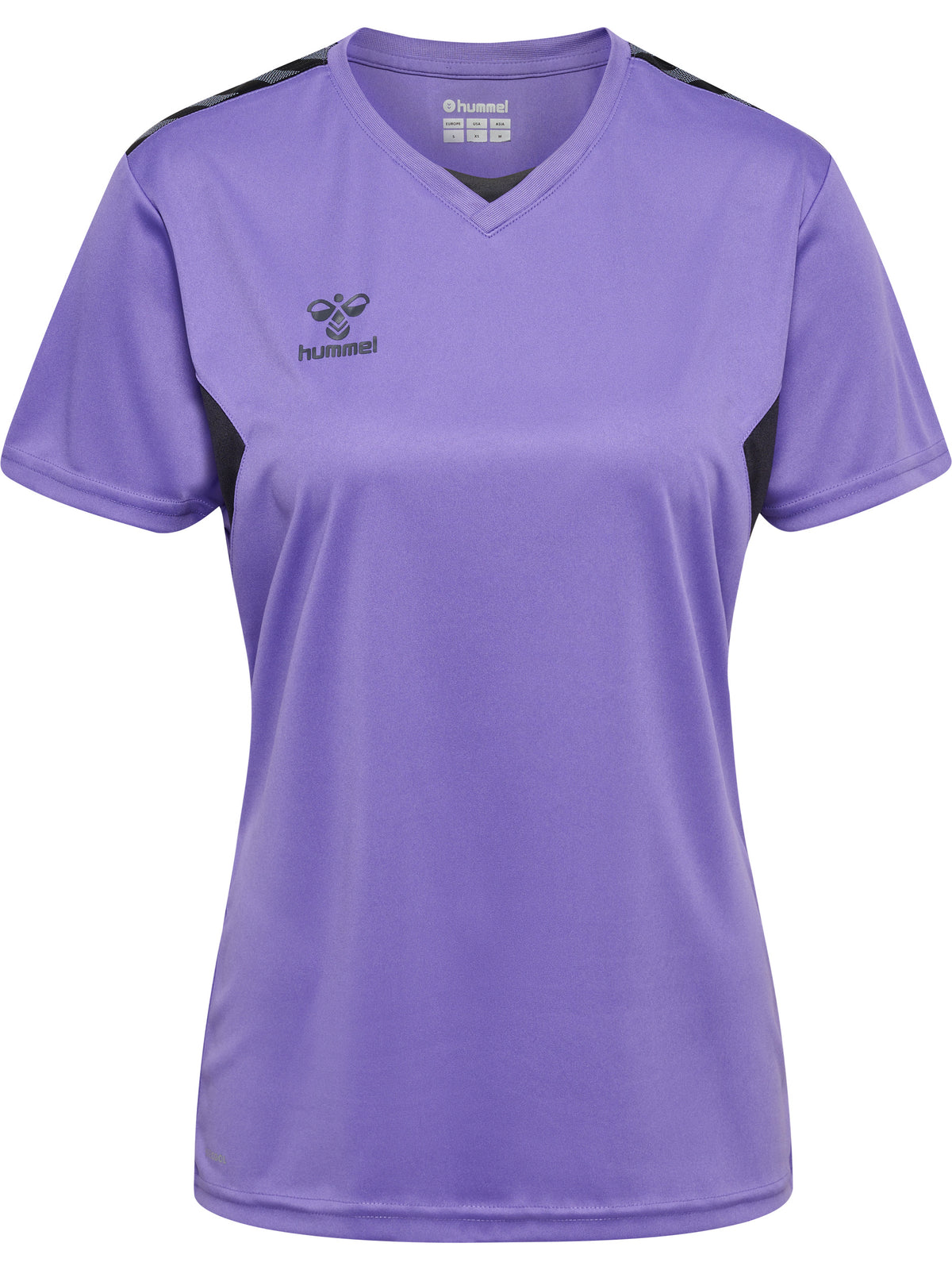 HUMMEL Authentic PL Jersey S/S Damen (dahlia purple/asphalt)