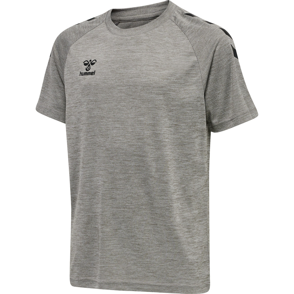 HUMMEL Core XK Core Poly Tee S/S Kind (grey melange)