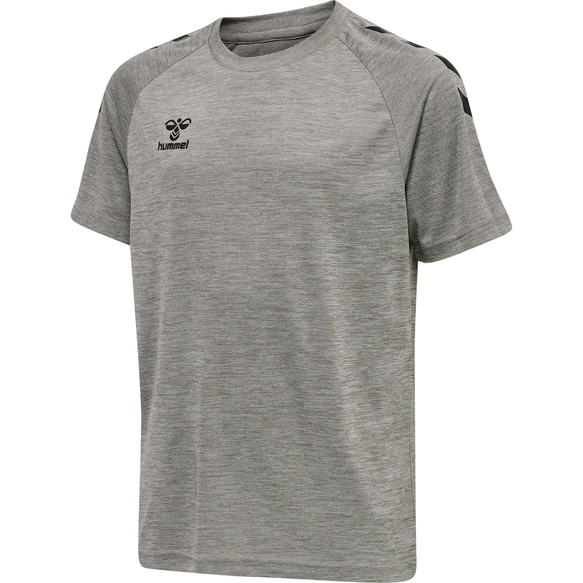 HUMMEL Core XK Core Poly Tee S/S Kind (grey melange)