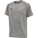 HUMMEL Core XK Core Poly Tee S/S Kind (grey melange)
