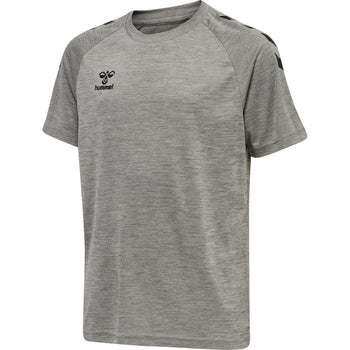 HUMMEL Core XK Core Poly Tee S/S Kind (grey melange)