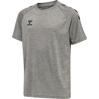 HUMMEL Core XK Core Poly Tee S/S Kind (grey melange)