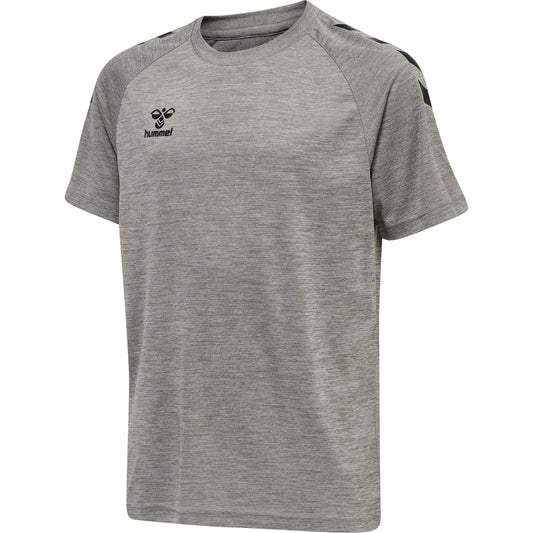 HUMMEL Core XK Core Poly Tee S/S Kind (grey melange)
