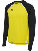 HUMMEL Lead 2.0 Crew Sweat (blazing yellow/black)
