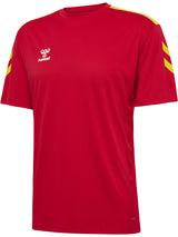 HUMMEL Essential 2.0 Jersey S/S (true red/blazing yellow)
