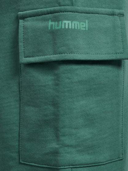 HUMMEL Timmi Cargo Sweat Pants Kind (blue spruce)
