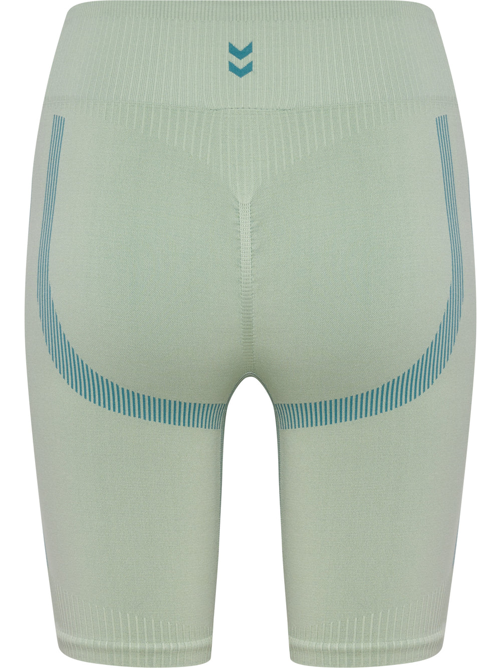 HUMMEL Hiit Seamless Short Tights Damen (frosty green)