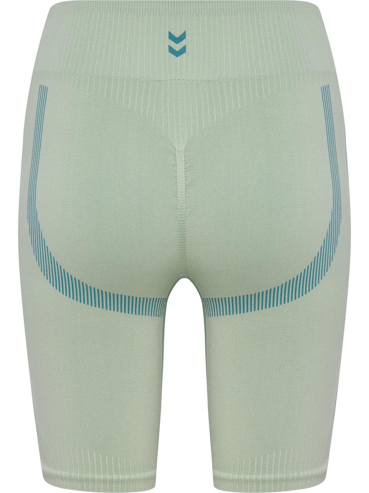 HUMMEL Hiit Seamless Short Tights Damen (frosty green)