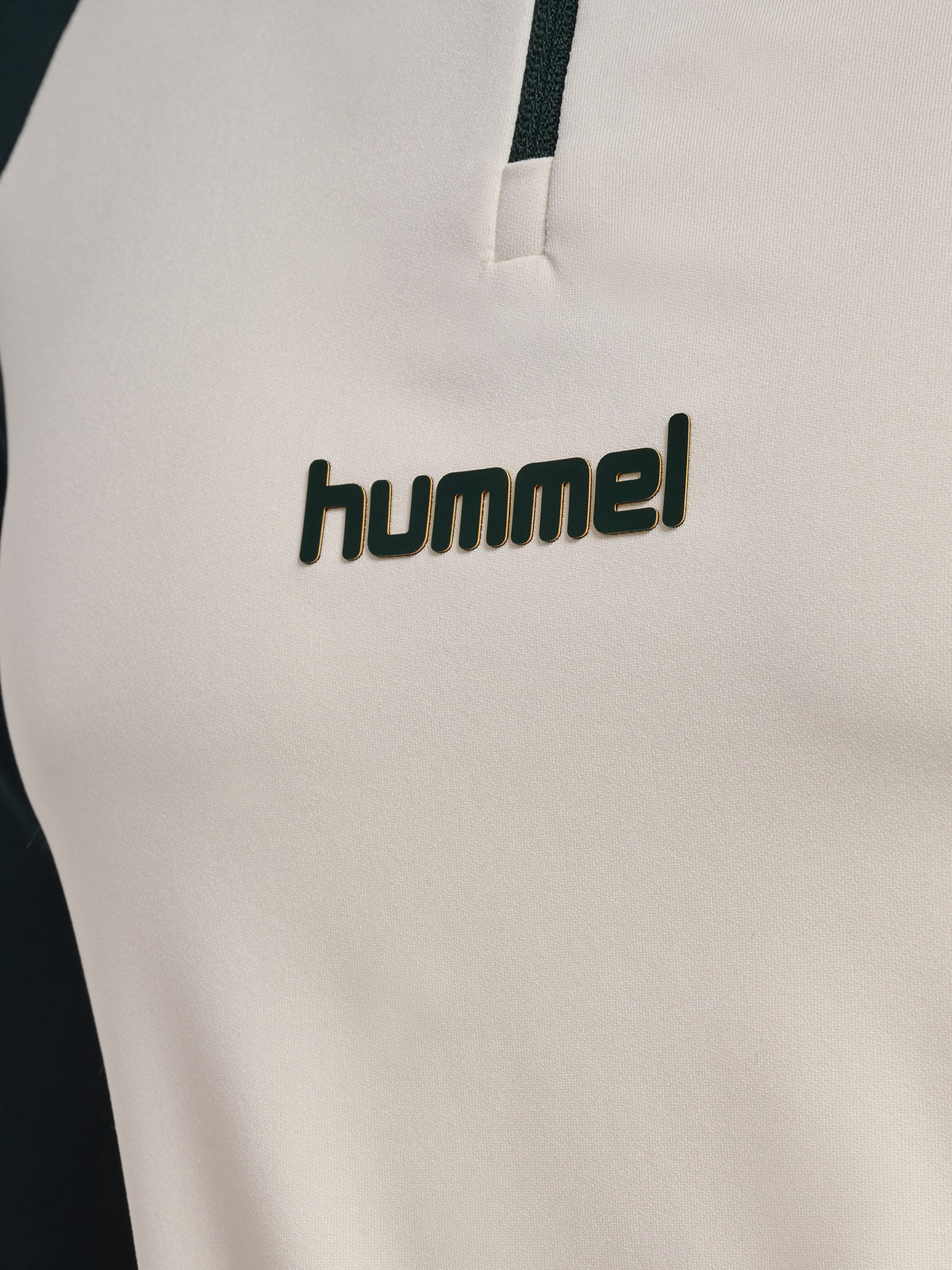 HUMMEL BLAZE27 Pro Training Half Zip (buttercream/darkest spruce)